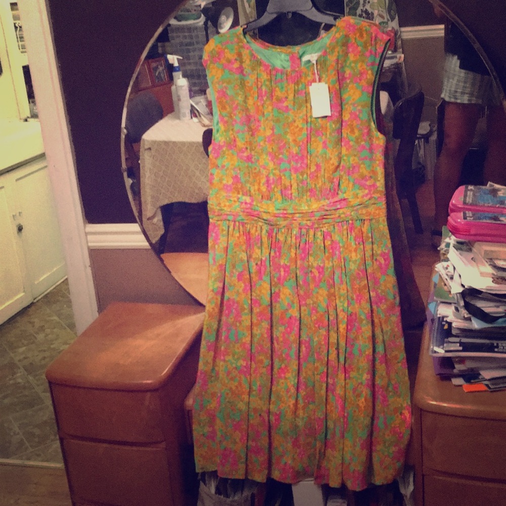 Boden silk dress 14 Gorgeous Floral